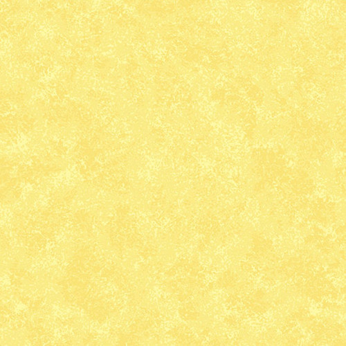 Soft yellow Spraytime fabric by Makower