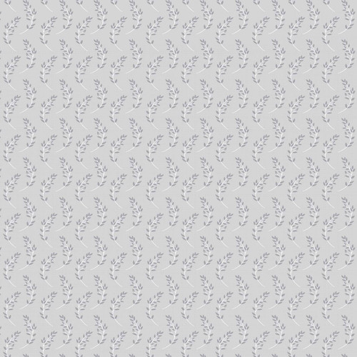 Dreamy Leaf on grey from Sweet Dreams Collection by Benartex - 100% Cotton