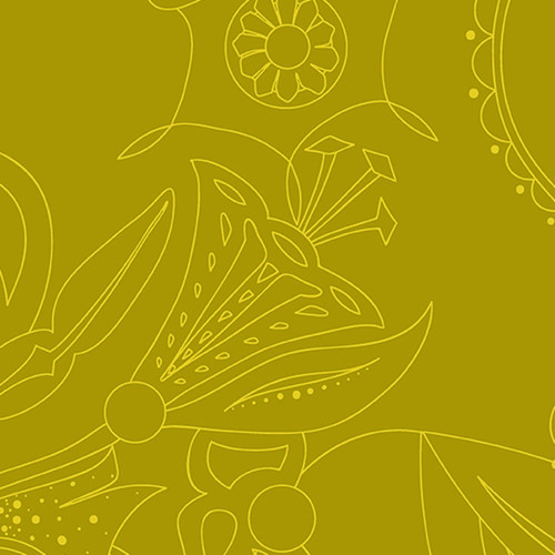 Carved Chartruese from the Sun Print Luminance Collection by Alison Glass.