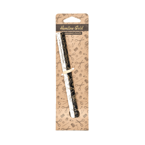 Hemline Gold Water Soluble Fabric Pencils in package