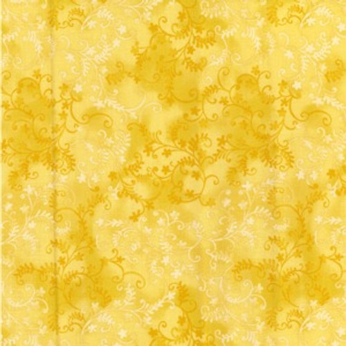 John Louden Craft Cotton Mystic Vine in Lemon