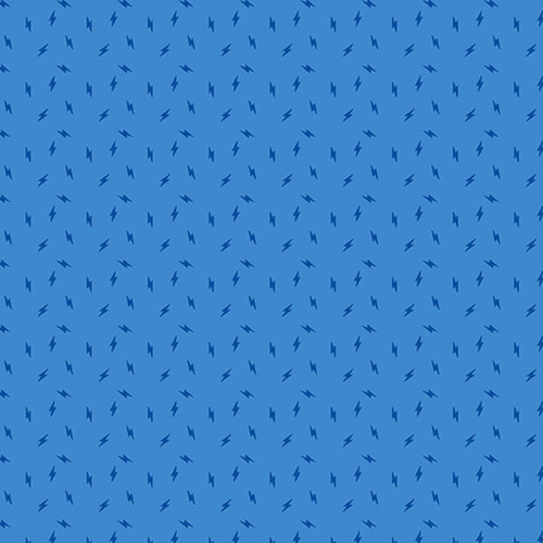 Andover Fabrics Atomic Collection, Sky design in light blue.