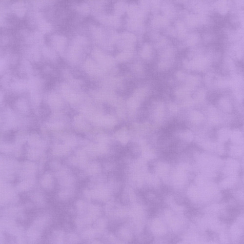 Soft 'Lilac' purple fabric from John Louden's Lea Marble Collection, displaying a mottled design on quality 100% cotton.