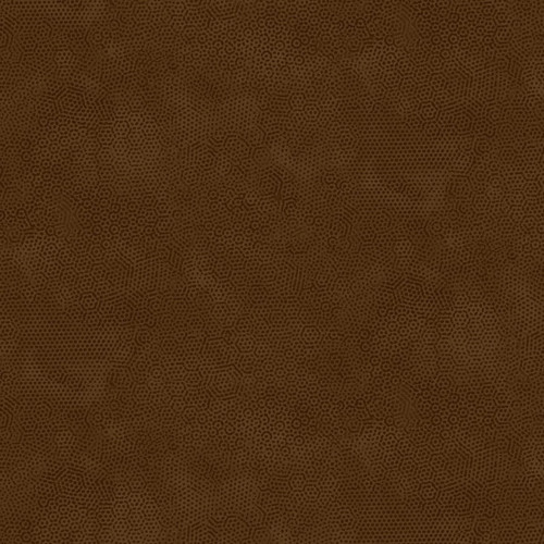 Andover Fabrics Dimples Collection Bruin tone-on-tone brown quilting fabric with dimpled texture.