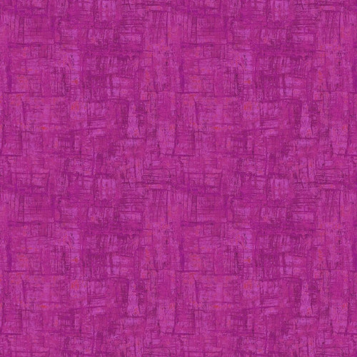 Alt: Fuschia fabric from the Nitty Gritty collection by Jordan Fabrics for Andover showing textured tonal pink and magenta design.