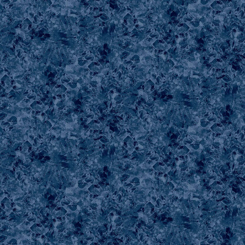 Andover Fabrics Heima Glacier Waterfall fabric — deep indigo/steel blue glacial rock texture print; premium 100% cotton quilting fabric. Andover Fabrics Heima Glacier Waterfall fabric — deep indigo/steel blue glacial rock texture print; premium 100% cotton quilting fabric.
