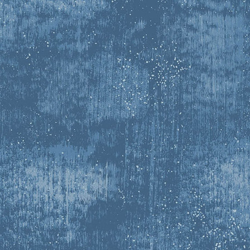Andover Fabrics Glaze III Wash fabric – slate blue quilting cotton with painterly brush texture and pale speckled detail Andover Fabrics Glaze III Wash fabric – slate blue quilting cotton with painterly brush texture and pale speckled detail