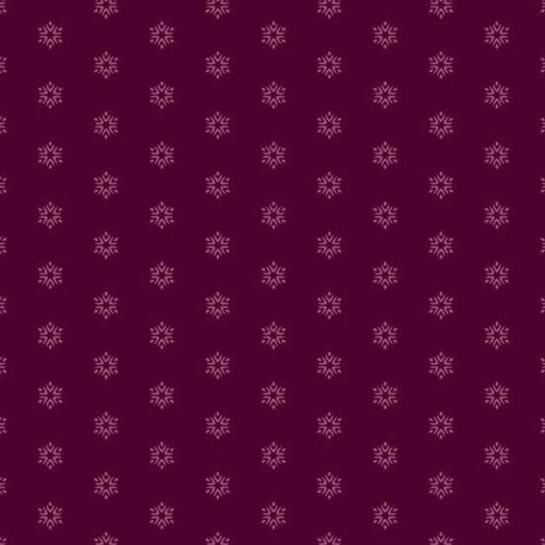 Andover Fabrics Moody Hues Sparkle Mulberry quilting cotton with small berry starburst sparkle motifs on deep mulberry background
