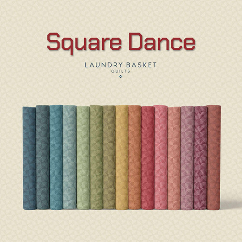 Promotional tile for the Square Dance fabric collection