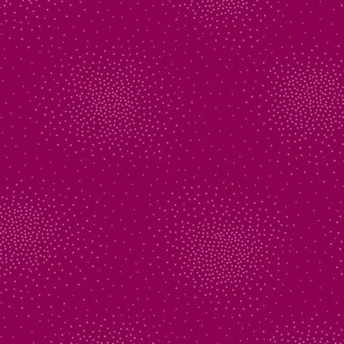 Andover Fabrics Spritz Fuchsia pink fabric with soft tonal dotted texture in vibrant bright pink shade