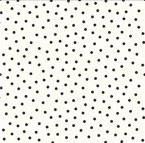 Fabric Sample: Best of She Who Sews Baby Button Toss in off white by Riley Blake Designs