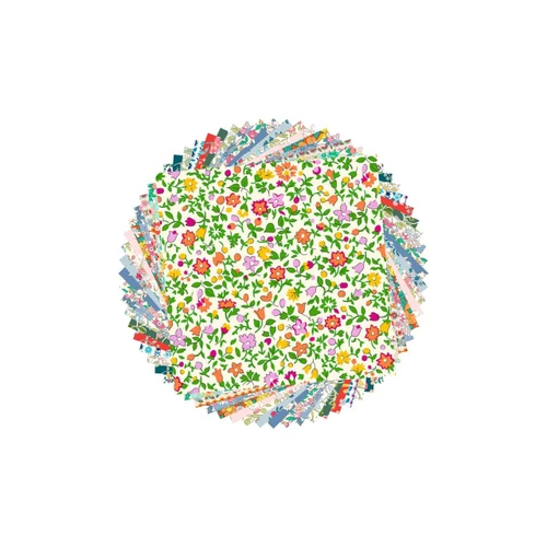 Liberty Everlasting 5 inch charm pack with 40 studio-cut floral fabric squares featuring all 20 designs from the collection
