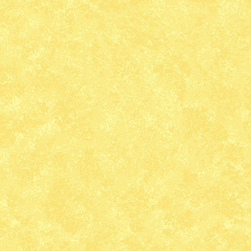 Soft yellow Spraytime fabric by Makower