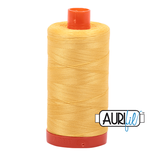 Aurifil Pale Yellow 50WT Quilting Thread 1135