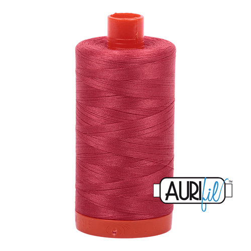 Aurifil Red Peony 50WT Quilting Thread 2230