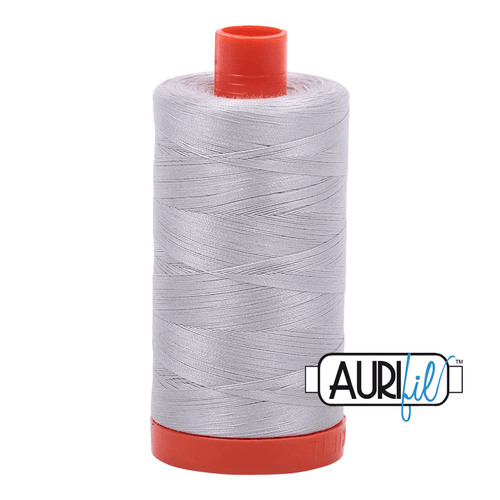 Aurifil Aluminium  50WT Quilting Thread 2615