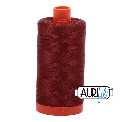 Aurifil Rust 50WT Quilting Thread 2355