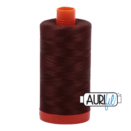 Aurifil Chocolate 50WT Quilting Thread 2360