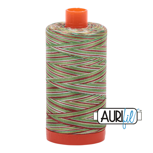 Aurifil Leaves 50WT Variegated Quilting Thread 4650