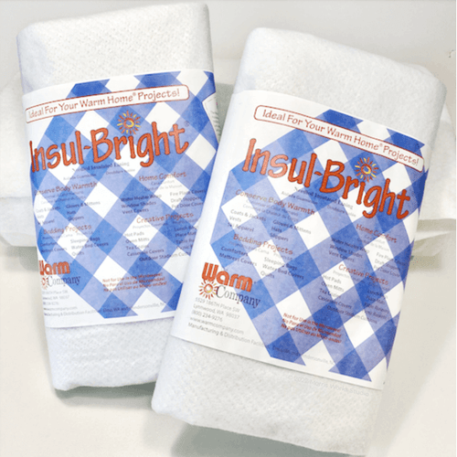 Insul-Bright Insulated Lining 36 x 45 Inches - 2 Packs