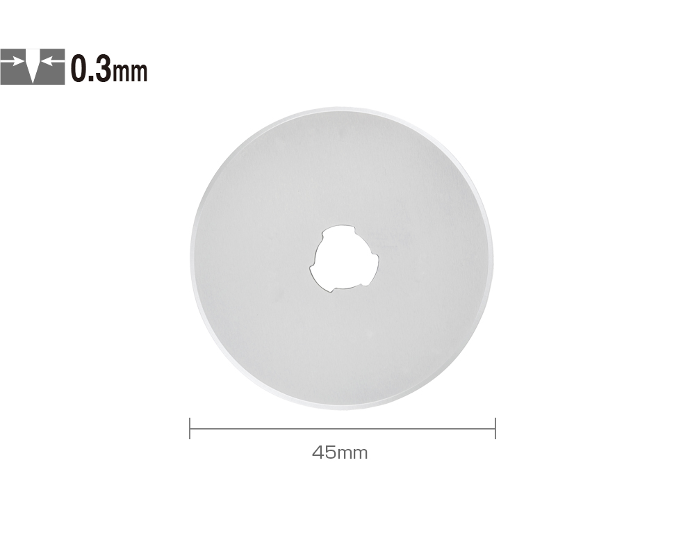45mm rotary blade specifications