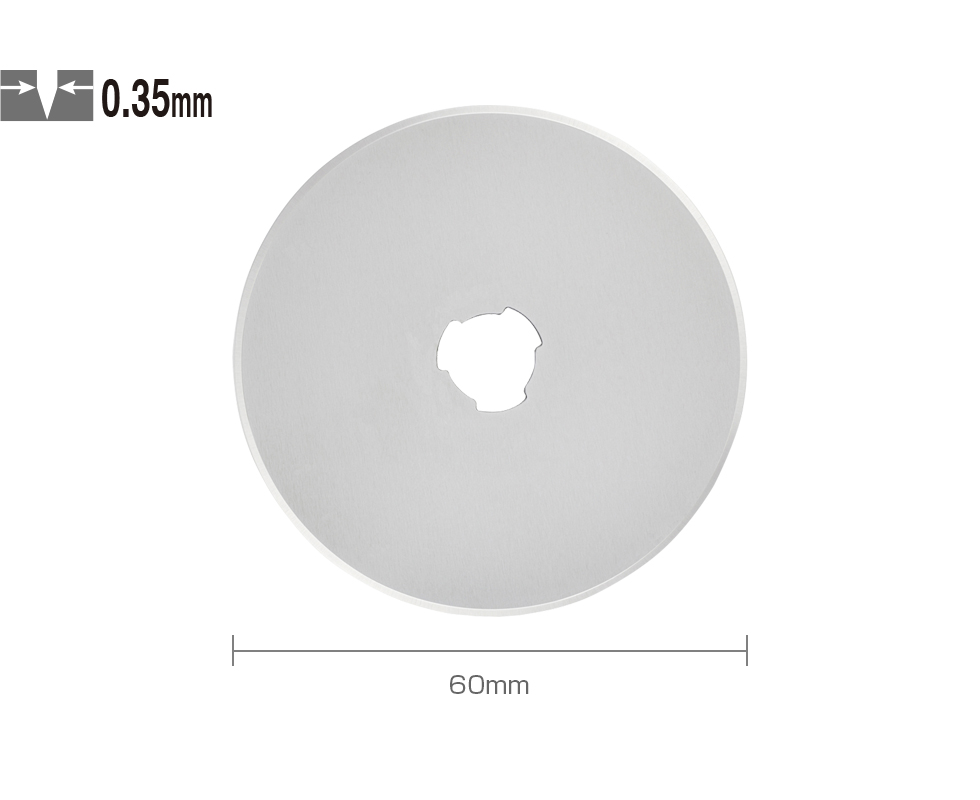 60mm rotary blade specifications