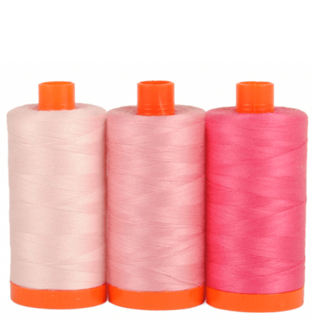 Aurifil 50 wt Cotton Thread - Large Orange Spool - 2405