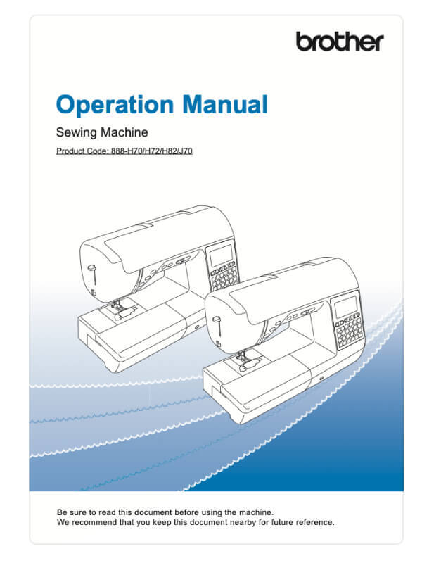 Brother A150 Instruction Manual