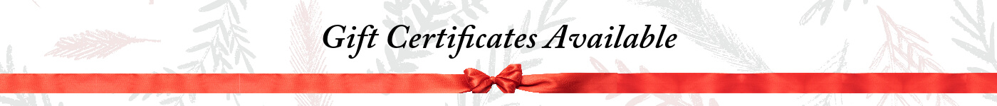 Give the gift of choice - Gift Certificates available here