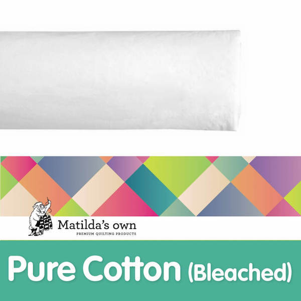 100% White Cotton Wadding Logo