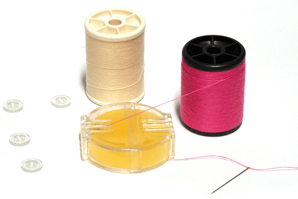 Thread Wax, Sewing Thread Beeswax Thread Conditioner with Plastic Box  Sewing Supplies for Quilting Sewing Reinforcement Line