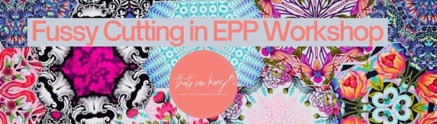 Learn Advanced Fussy Cutting for EPP Workshop in Brighton & Hove
