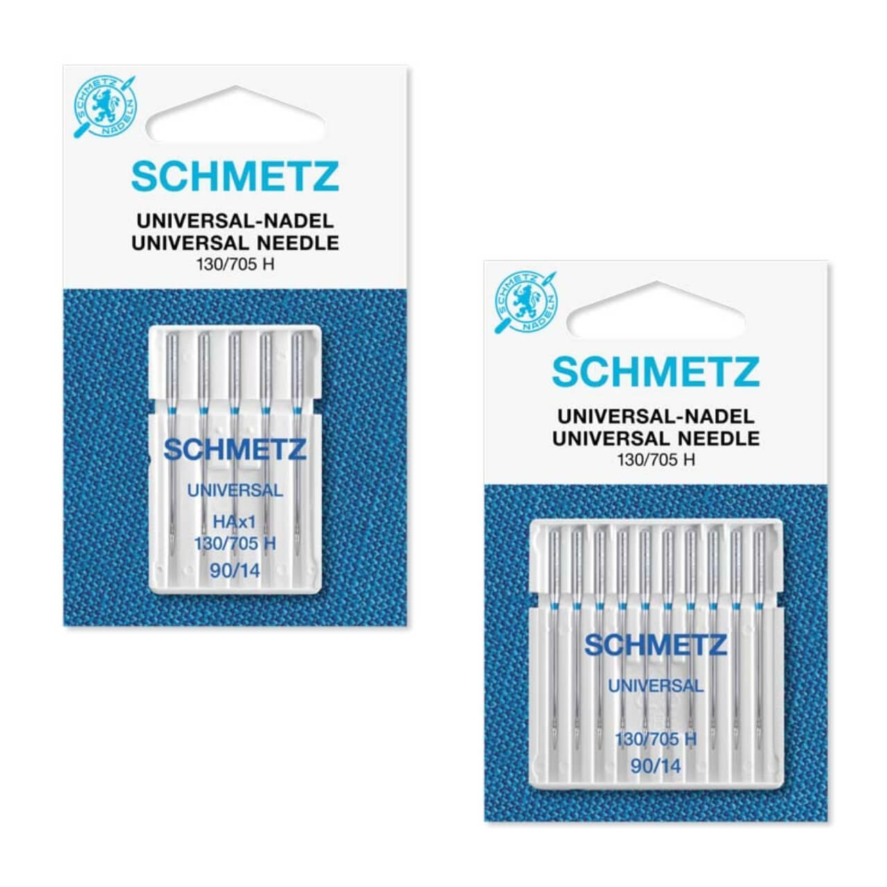 90/14) - SCHMETZ 5 SUPER NONSTICK NEEDLES (90/14