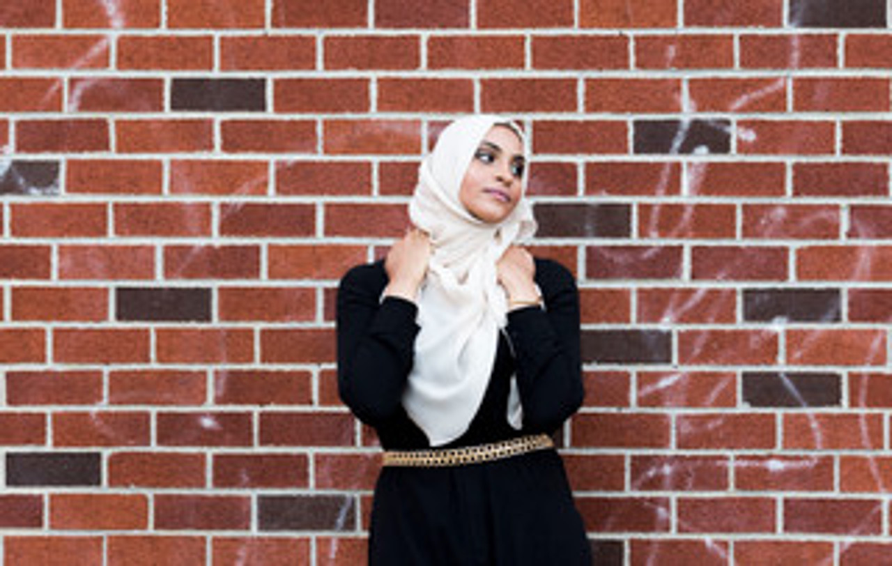 The Ever-popular Georgette Square Hijabs -Al-Mujalbaba Hijab