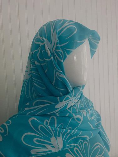 Turquoise 45" Square