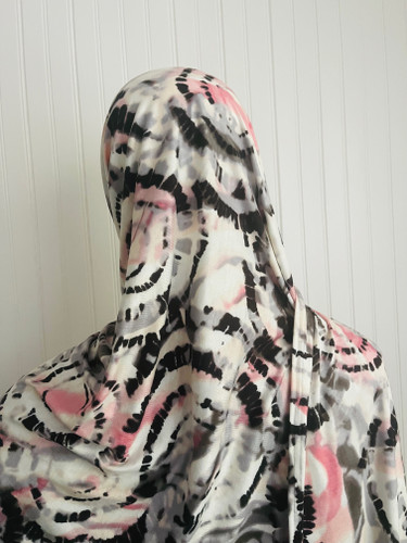 Rayon Jersey Hijab Black Circles Rayon Jersey Hijab Black Circles
