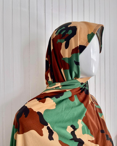 Camouflage Stretch (ITY) Hijab