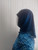 Shaded Blue Stripe Rayon Jersey Hijab