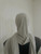 Heather Light Grey Jersey Hijab