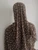 Brown Speckled Floral Hijab -  Yoryu Chiffon