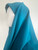 Dark Turquoise Pebble Georgette 45" Square Hijab (PG45) right side view Dark Turquoise Pebble Georgette 45" Square Hijab (PG45) right side view