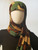 Camouflage Stretch (ITY) Hijab front view