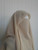 Pebble Georgette 45" Square Hijab with matching Half Niqab - Nu Beige
