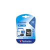 Verbatim Micro SDHC 32GB (Class 10) Card with Adaptor 44083