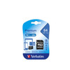 Verbatim Micro SDXC 64GB (Class 10 UHS-I) w/ Adapter 44084 front view in packaging