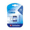 Verbatim SDHC 32GB (Class 10) 43963 front view in packaging