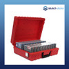 Turtle DLT/SDLT 20 Capacity Case 00-672801 view of open case with tapes
