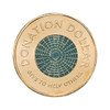 RAM 2021 Donation Dollar $1 Uncirculated Coin Reverse view of the original Royal Australian Mint image