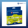 Verbatim CD-RW 5 Pack in Slim Jewel Cases High Speed 95157