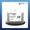 Image of a Verbatim DVD+R 50 Disc Spindle White Wide Inkjet Printable 94917 front view